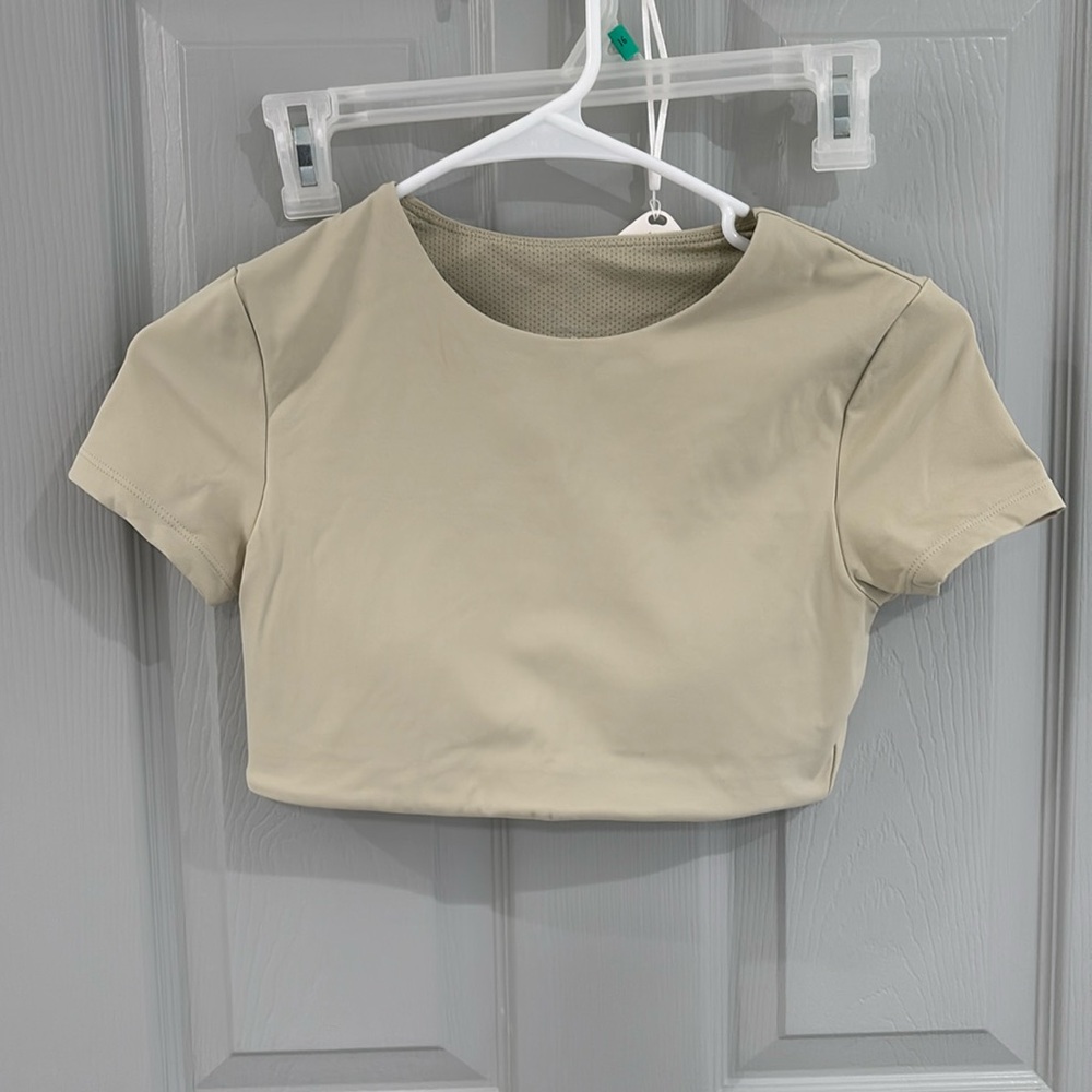 Cropped CSB gym top
